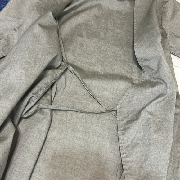 The Royal Standard Dorado Cotton Lightweight Wrap Dress Olive NWT Sz L - Picture 8 of 9